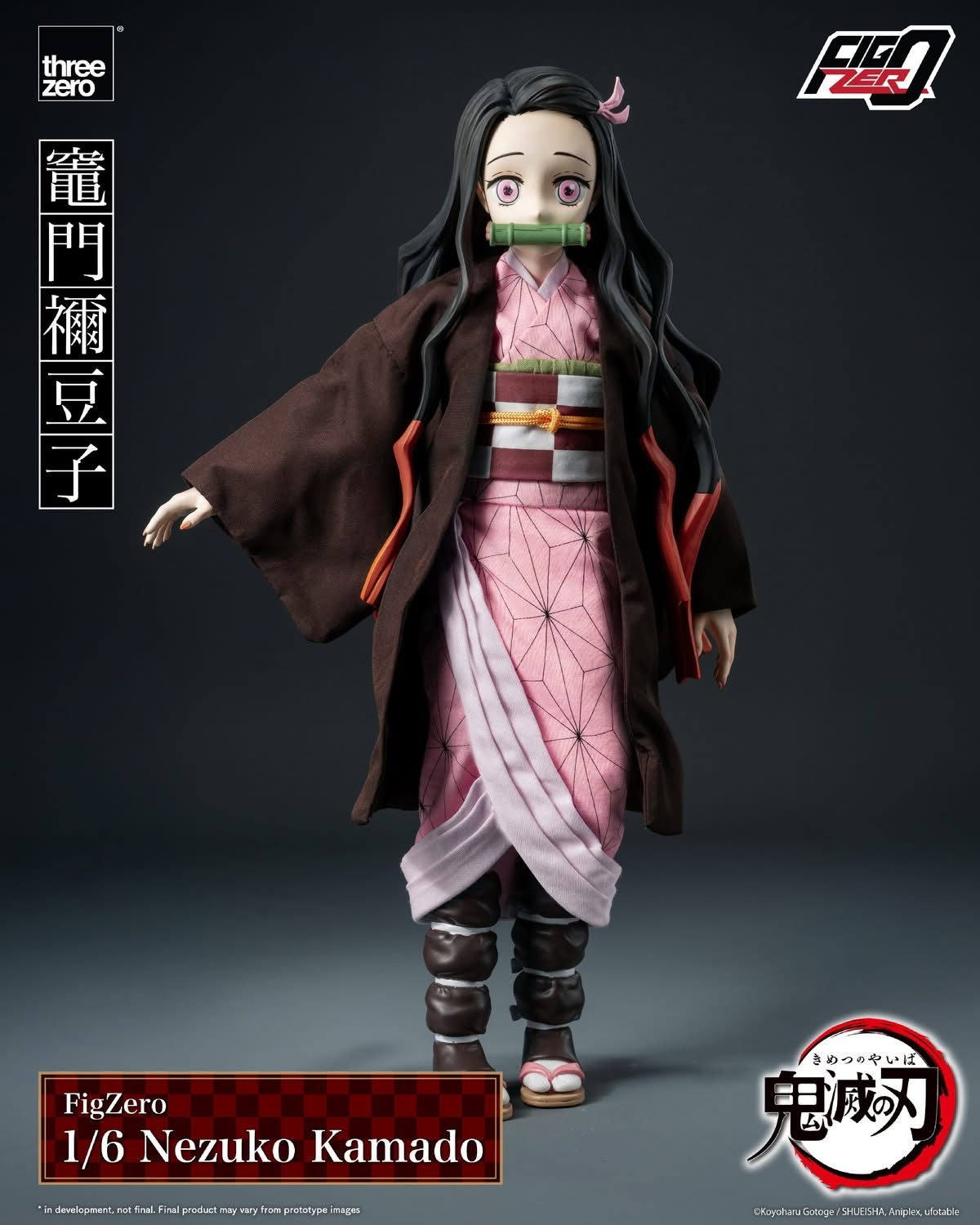 Preventa Figura Nezuko Kamado - Demon Slayer: Kimetsu no Yaiba - FigZero marca Threezero 3Z0668 escala 1/6