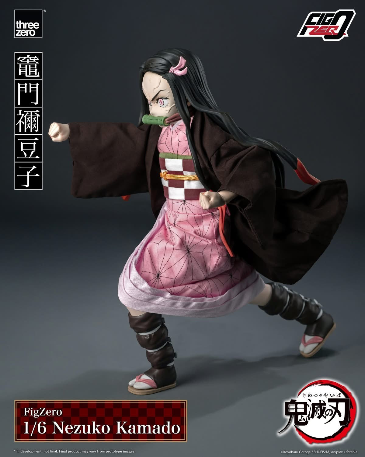 Preventa Figura Nezuko Kamado - Demon Slayer: Kimetsu no Yaiba - FigZero marca Threezero 3Z0668 escala 1/6
