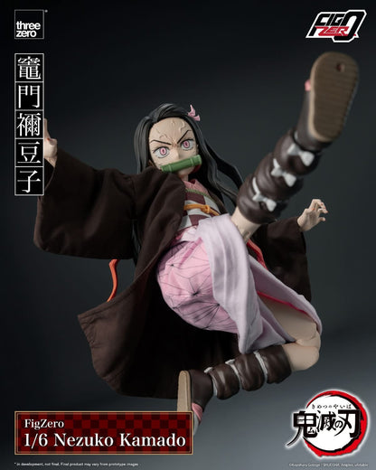 Preventa Figura Nezuko Kamado - Demon Slayer: Kimetsu no Yaiba - FigZero marca Threezero 3Z0668 escala 1/6