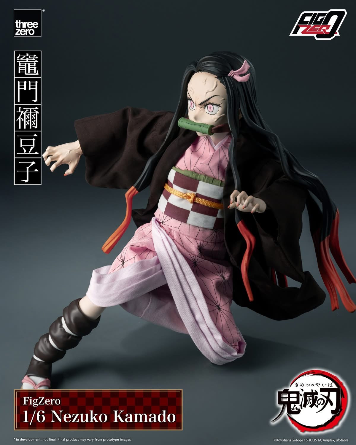 Preventa Figura Nezuko Kamado - Demon Slayer: Kimetsu no Yaiba - FigZero marca Threezero 3Z0668 escala 1/6
