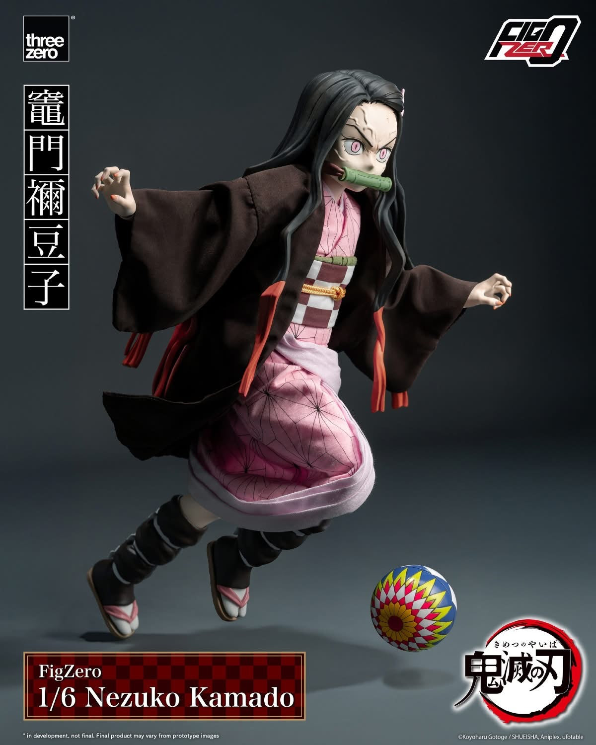 Preventa Figura Nezuko Kamado - Demon Slayer: Kimetsu no Yaiba - FigZero marca Threezero 3Z0668 escala 1/6