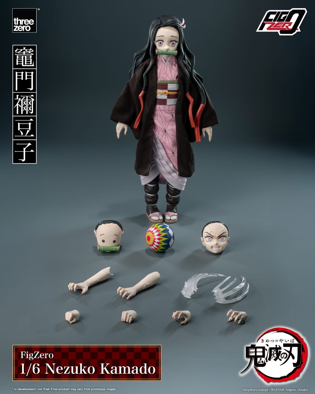 Preventa Figura Nezuko Kamado - Demon Slayer: Kimetsu no Yaiba - FigZero marca Threezero 3Z0668 escala 1/6