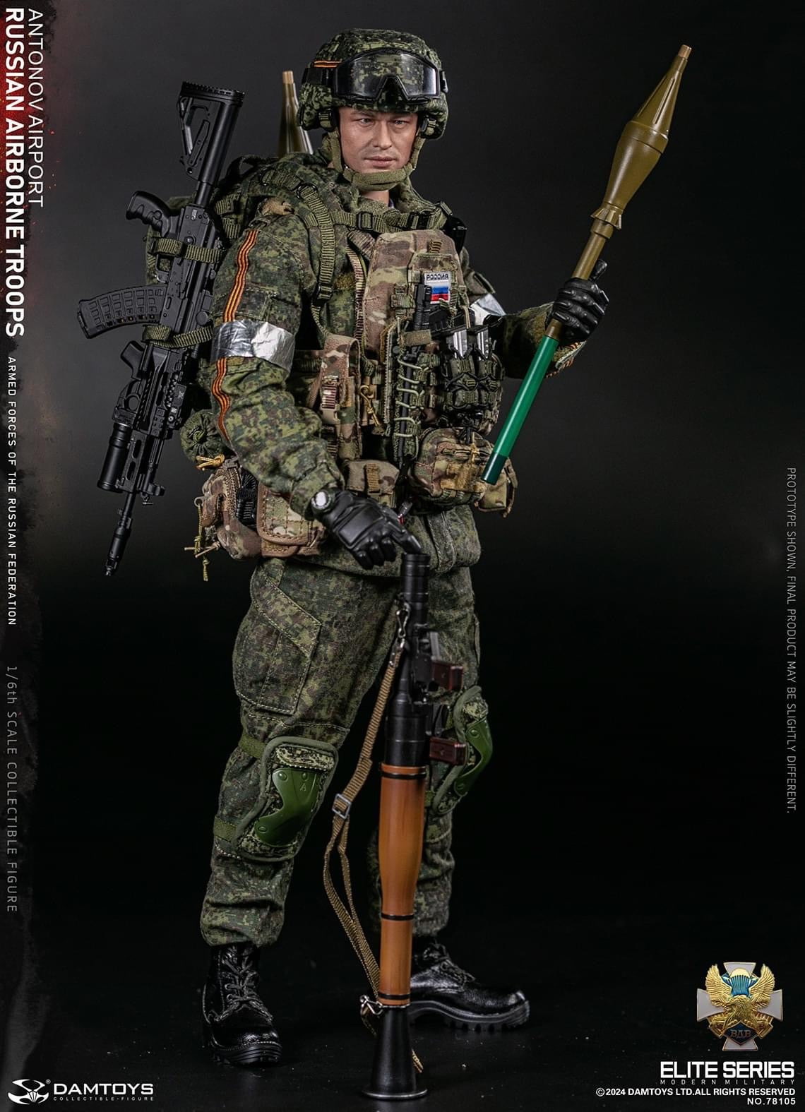 Preventa Figura Russian Senior Rifleman - Antonov Airport marca Damtoys 78105 escala 1/6