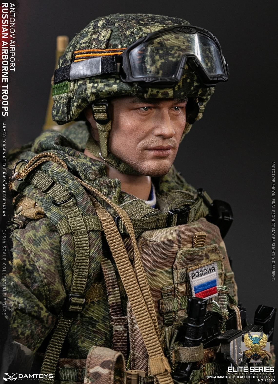 Preventa Figura Russian Senior Rifleman - Antonov Airport marca Damtoys 78105 escala 1/6