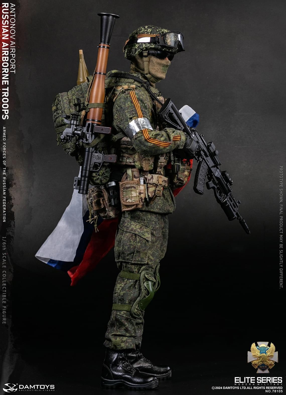 Preventa Figura Russian Senior Rifleman - Antonov Airport marca Damtoys 78105 escala 1/6