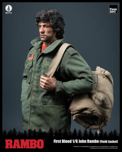 Preventa Figura John Rambo (Field Jacket) - Rambo: First Blood marca Threezero 3Z0553 escala 1/6