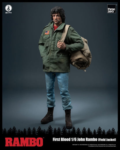 Preventa Figura John Rambo (Field Jacket) - Rambo: First Blood marca Threezero 3Z0553 escala 1/6