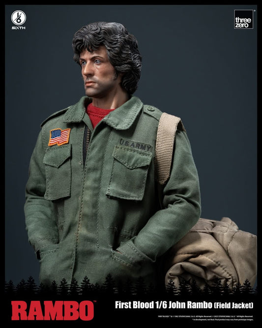 Preventa Figura John Rambo (Field Jacket) - Rambo: First Blood marca Threezero 3Z0553 escala 1/6