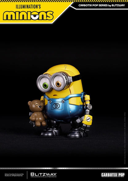 Preventa Figuras Bob, Stuart & Kevin (Deluxe Version) - Minions - Carbotix Pop marca Blitzway BW-CA-11404