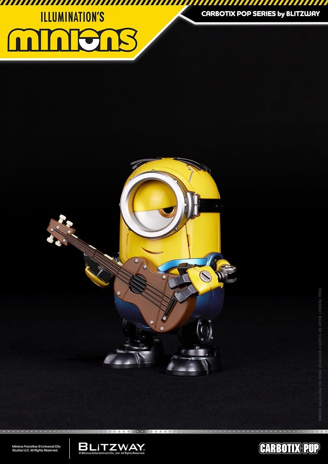 Preventa Figuras Bob, Stuart & Kevin (Deluxe Version) - Minions - Carbotix Pop marca Blitzway BW-CA-11404