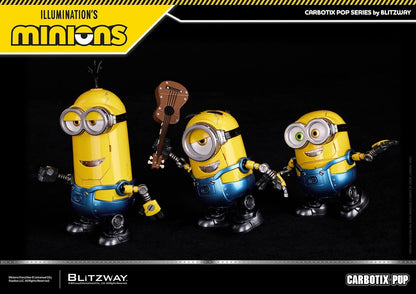 Preventa Figuras Bob, Stuart & Kevin (Deluxe Version) - Minions - Carbotix Pop marca Blitzway BW-CA-11404