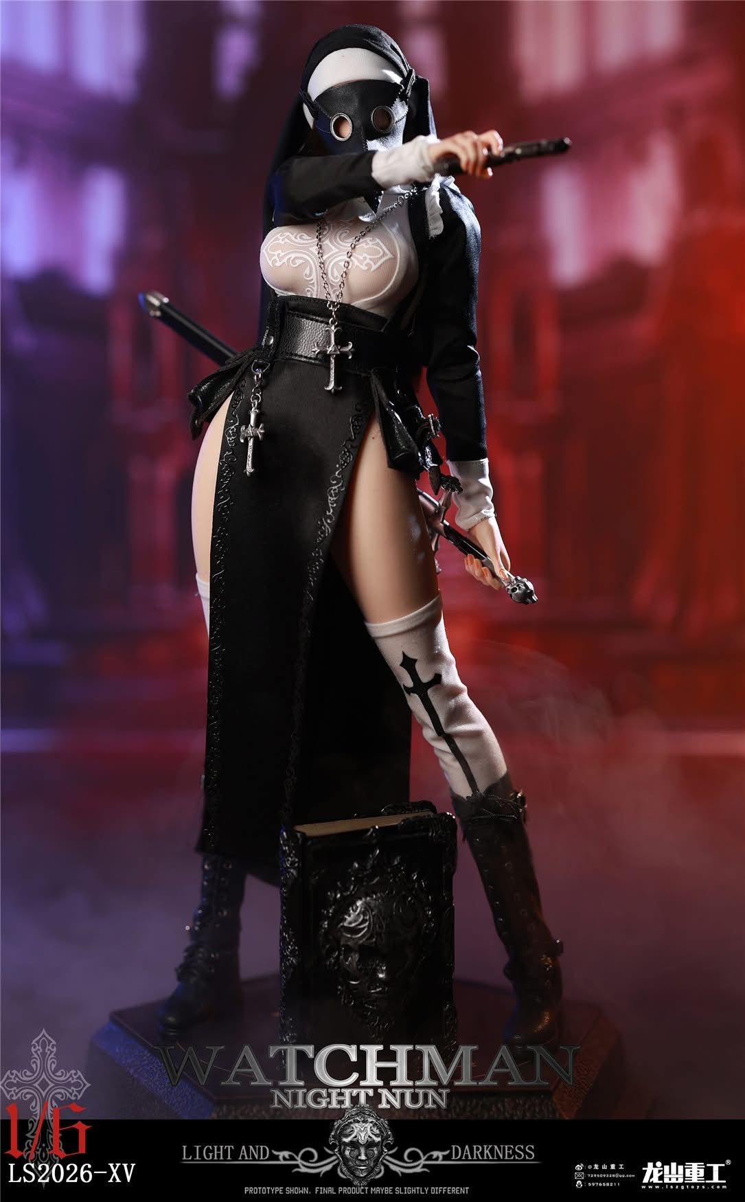 Preventa Figura Night Nun (2 versiones) marca Longshan Heavy Industry LS2026-XV escala 1/6