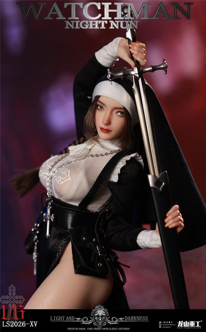Preventa Figura Night Nun (2 versiones) marca Longshan Heavy Industry LS2026-XV escala 1/6