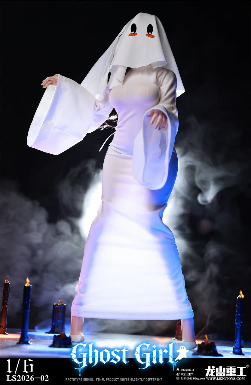 Preventa Figura Ghost Girl Luna (Cosplay version) marca Longshan LS2026-02 escala 1/6