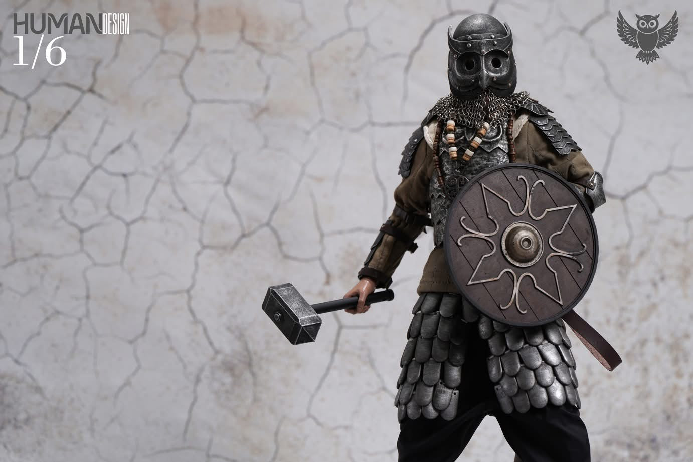 Preventa Figura Owl Knight marca Human Desing HD01 escala 1/6