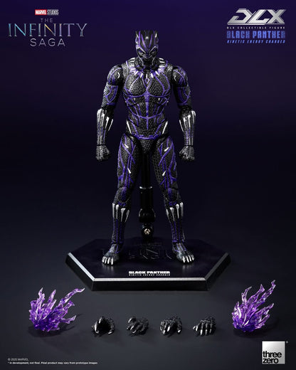 Preventa Figura DLX Black Panther (Kinetic Energy Charged) - Marvel Studios: The Infinity Saga marca Threezero 3Z0821 escala pequeña 1/12