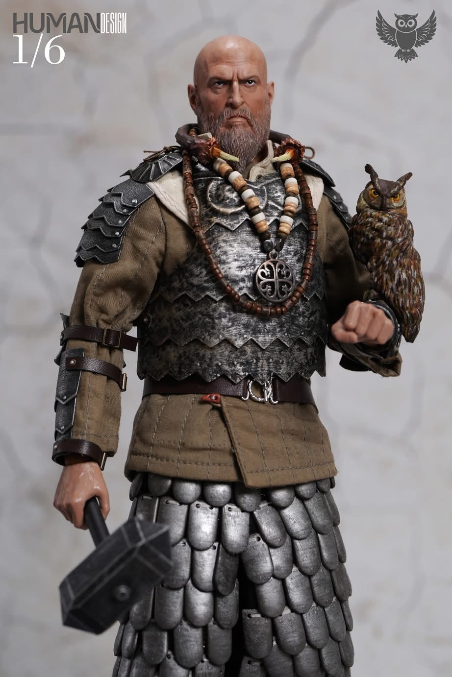 Preventa Figura Owl Knight marca Human Desing HD01 escala 1/6