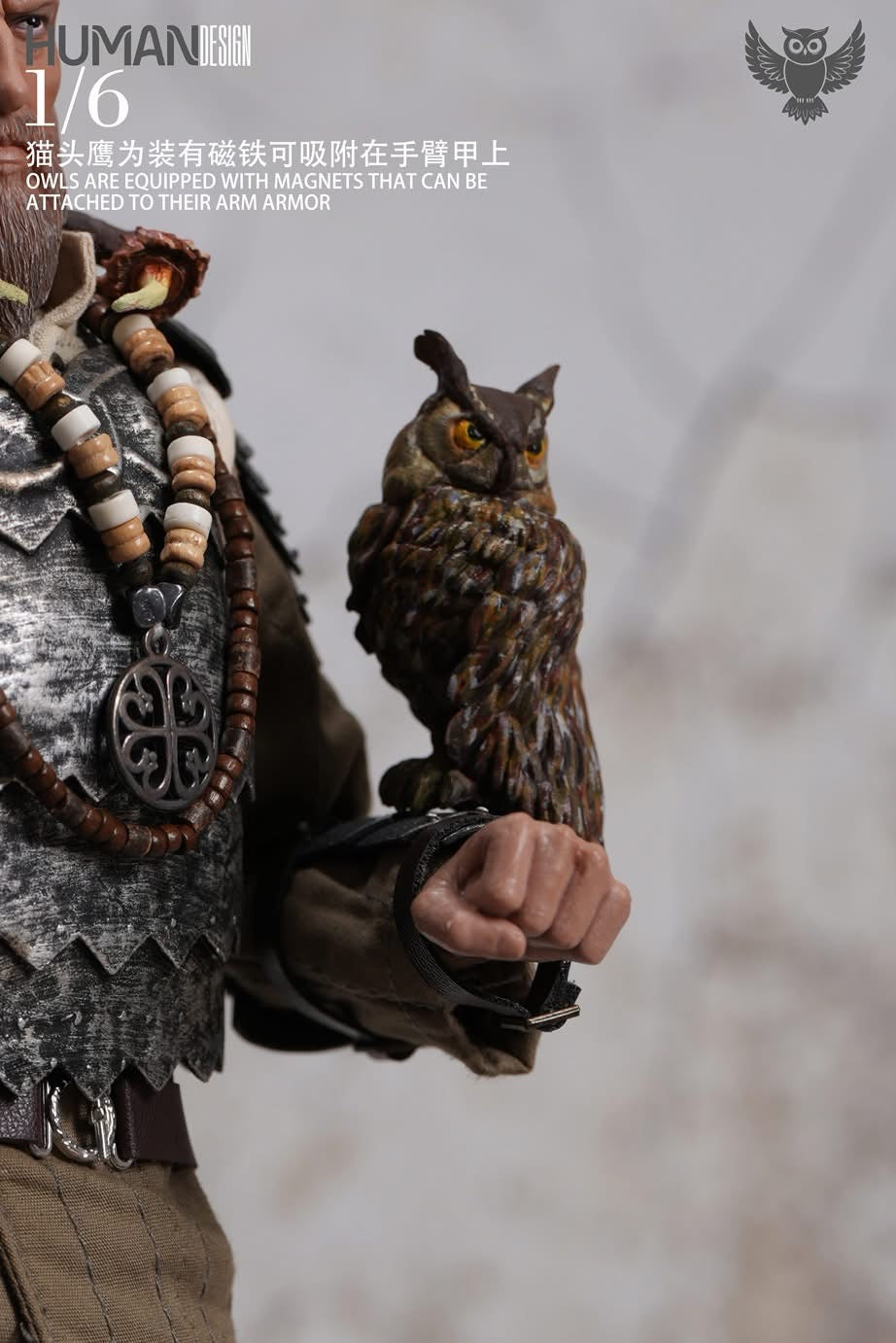 Preventa Figura Owl Knight marca Human Desing HD01 escala 1/6