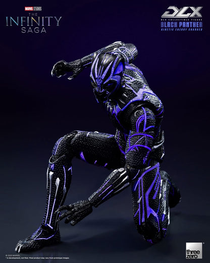 Preventa Figura DLX Black Panther (Kinetic Energy Charged) - Marvel Studios: The Infinity Saga marca Threezero 3Z0821 escala pequeña 1/12