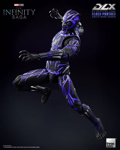 Preventa Figura DLX Black Panther (Kinetic Energy Charged) - Marvel Studios: The Infinity Saga marca Threezero 3Z0821 escala pequeña 1/12