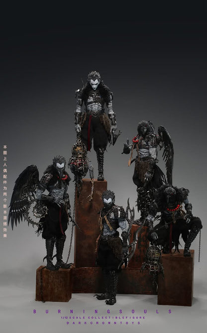 Preventa Figura Fatal Feathers (2 versiones) - Burning Souls marca Dark Crown Toys escala 1/12