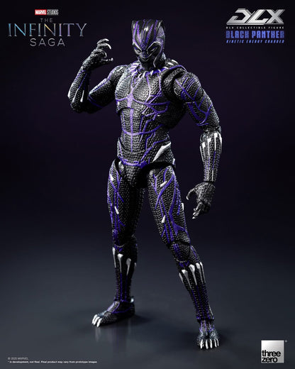Preventa Figura DLX Black Panther (Kinetic Energy Charged) - Marvel Studios: The Infinity Saga marca Threezero 3Z0821 escala pequeña 1/12