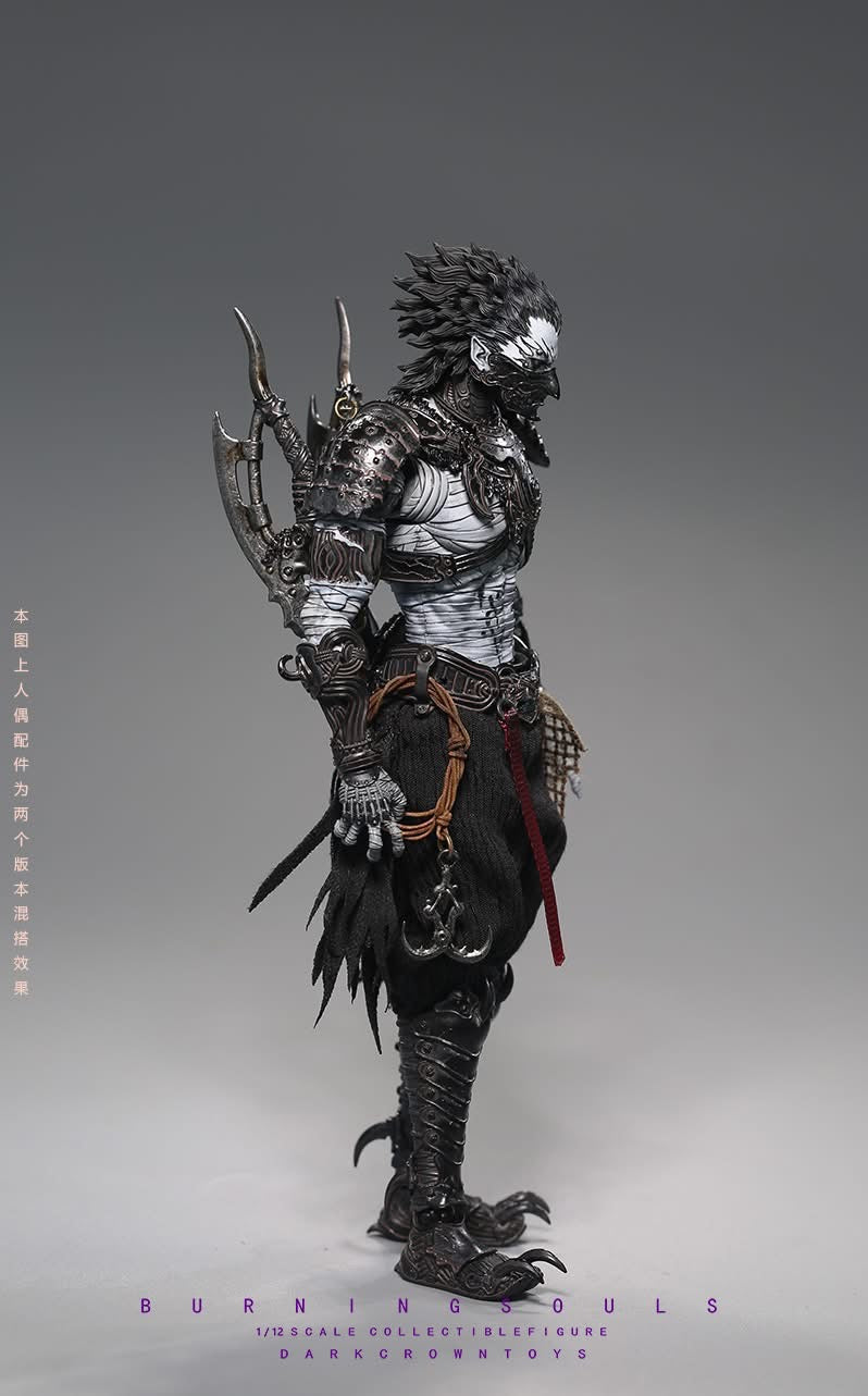 Preventa Figura Fatal Feathers (2 versiones) - Burning Souls marca Dark Crown Toys escala 1/12