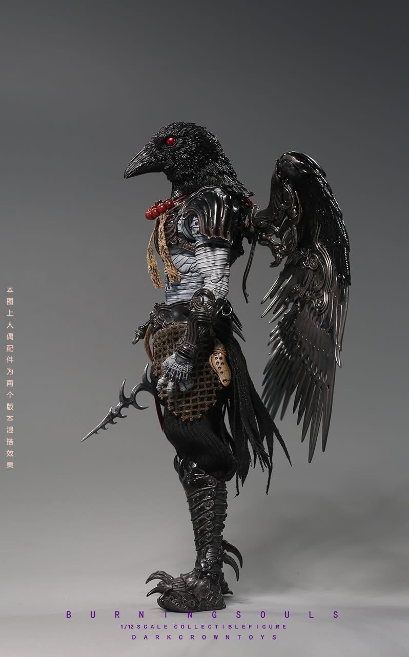 Preventa Figura Fatal Feathers (2 versiones) - Burning Souls marca Dark Crown Toys escala 1/12