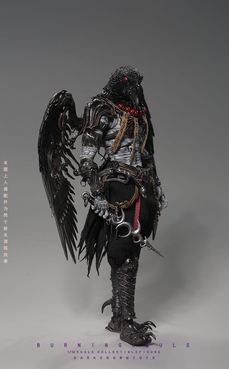Preventa Figura Fatal Feathers (2 versiones) - Burning Souls marca Dark Crown Toys escala 1/12