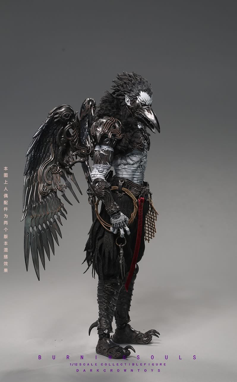 Preventa Figura Fatal Feathers (2 versiones) - Burning Souls marca Dark Crown Toys escala 1/12