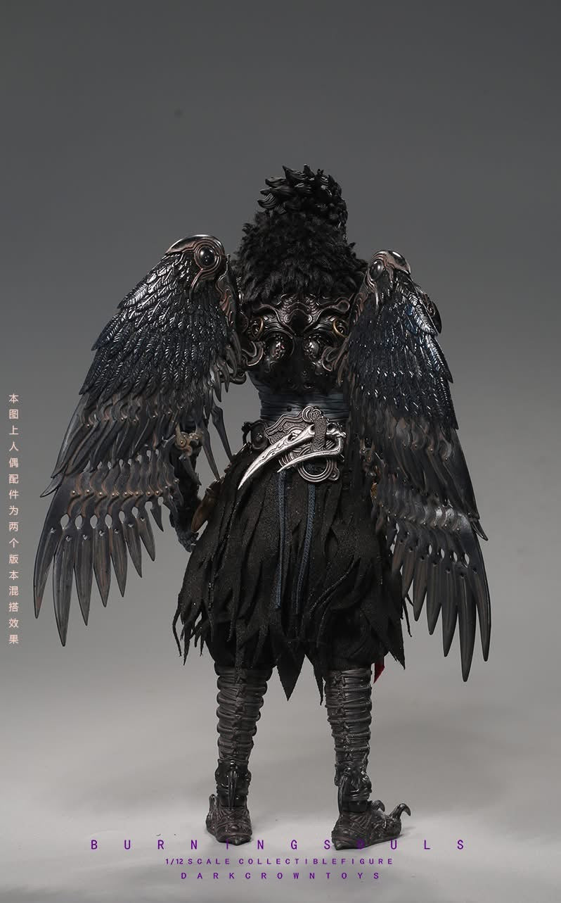 Preventa Figura Fatal Feathers (2 versiones) - Burning Souls marca Dark Crown Toys escala 1/12