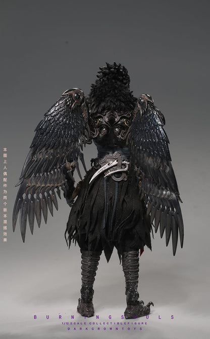Preventa Figura Fatal Feathers (2 versiones) - Burning Souls marca Dark Crown Toys escala 1/12