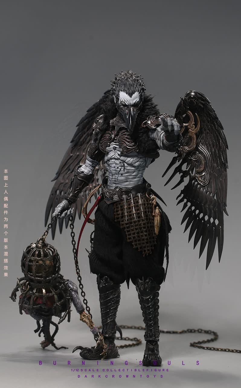 Preventa Figura Fatal Feathers (2 versiones) - Burning Souls marca Dark Crown Toys escala 1/12