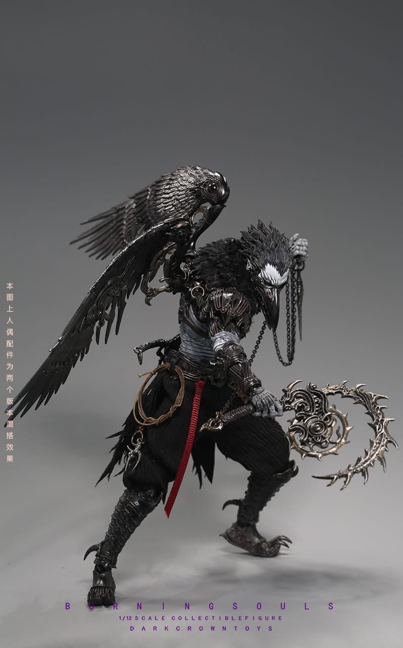 Preventa Figura Fatal Feathers (2 versiones) - Burning Souls marca Dark Crown Toys escala 1/12
