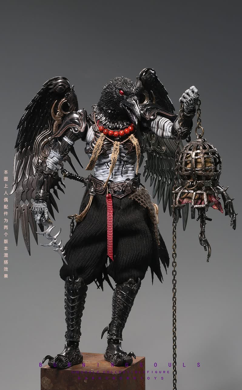 Preventa Figura Fatal Feathers (2 versiones) - Burning Souls marca Dark Crown Toys escala 1/12