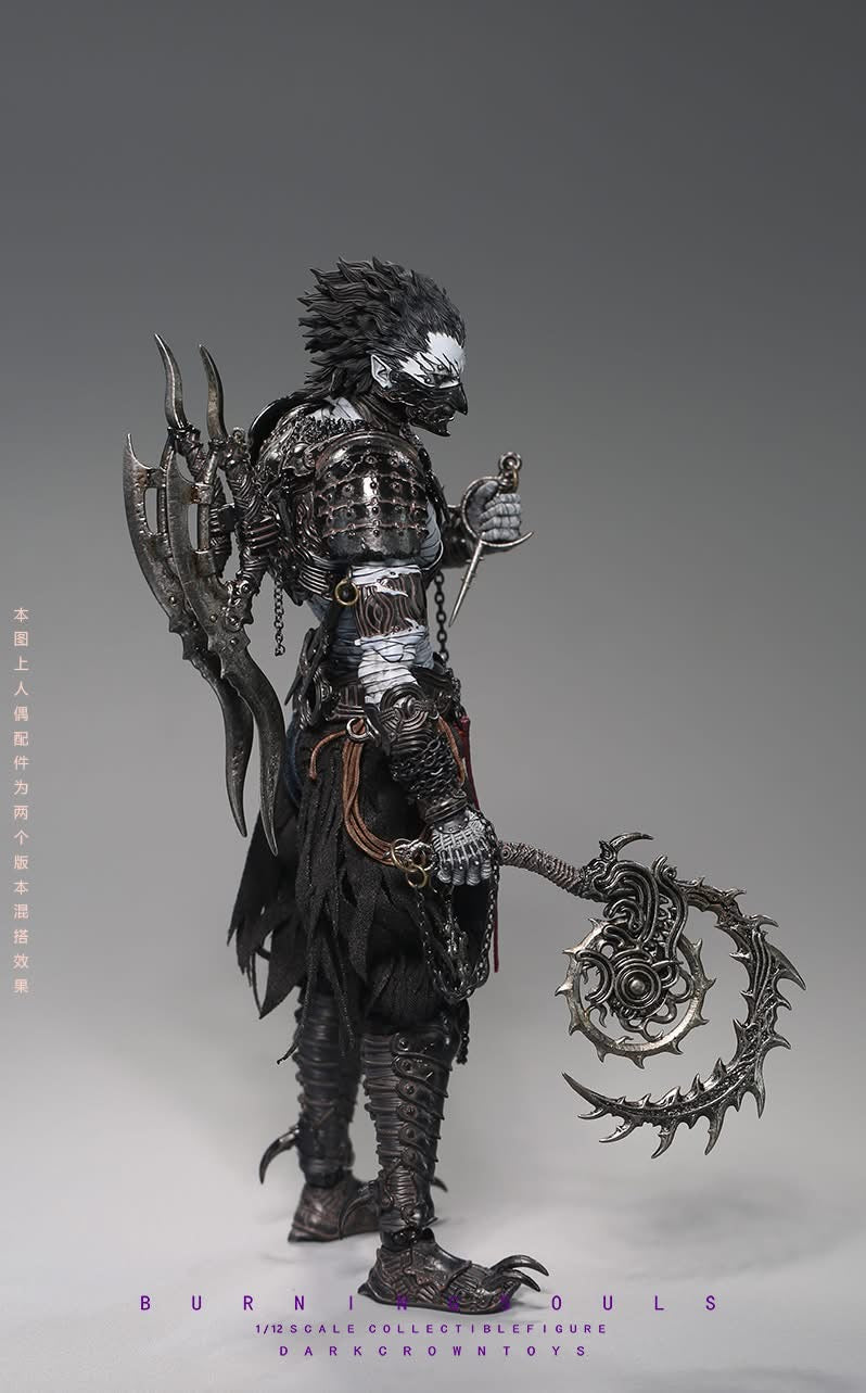 Preventa Figura Fatal Feathers (2 versiones) - Burning Souls marca Dark Crown Toys escala 1/12