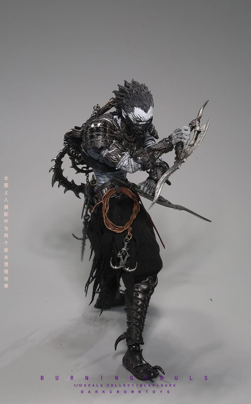 Preventa Figura Fatal Feathers (2 versiones) - Burning Souls marca Dark Crown Toys escala 1/12