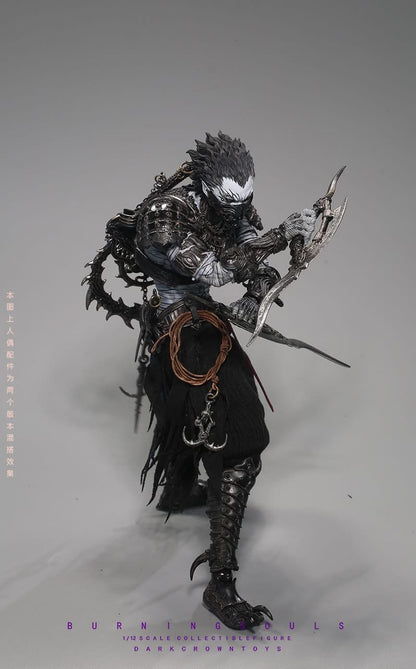 Preventa Figura Fatal Feathers (2 versiones) - Burning Souls marca Dark Crown Toys escala 1/12