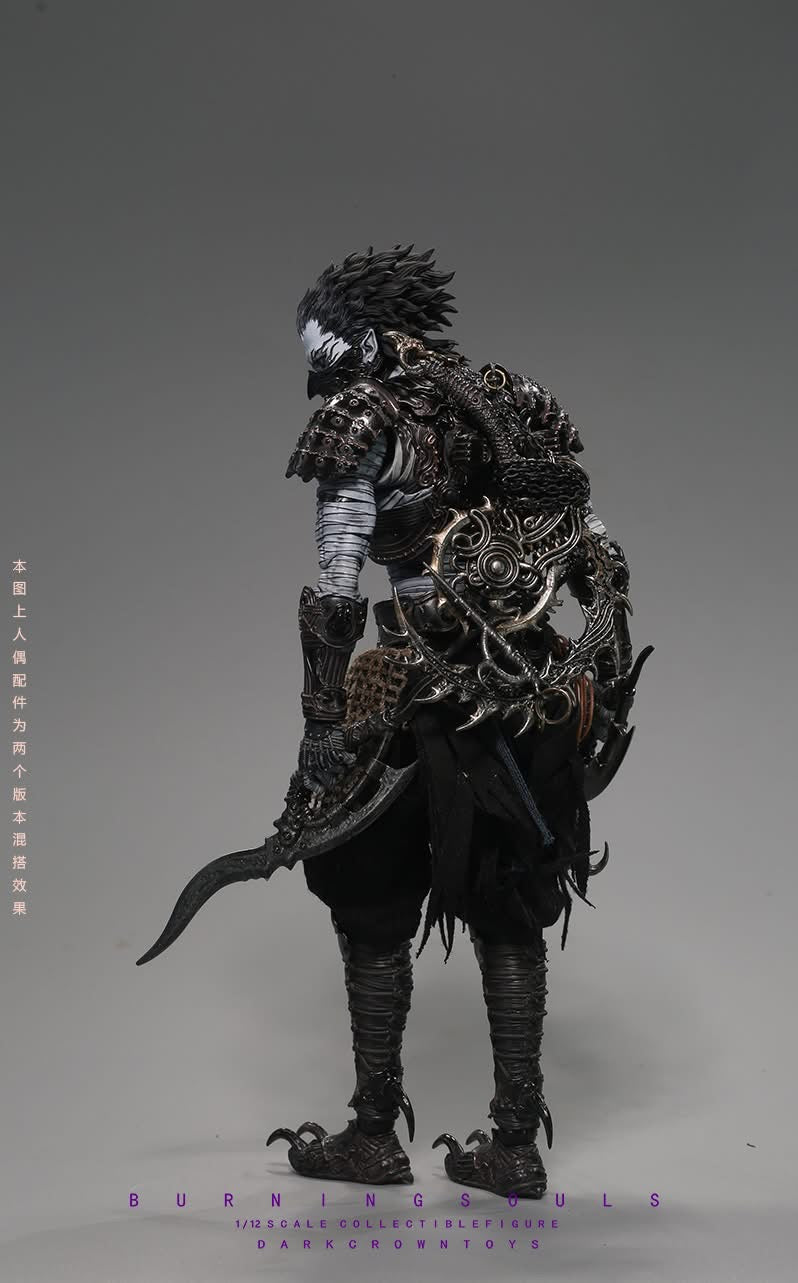 Preventa Figura Fatal Feathers (2 versiones) - Burning Souls marca Dark Crown Toys escala 1/12