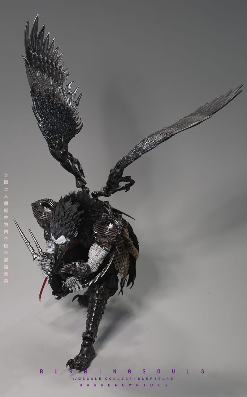 Preventa Figura Fatal Feathers (2 versiones) - Burning Souls marca Dark Crown Toys escala 1/12