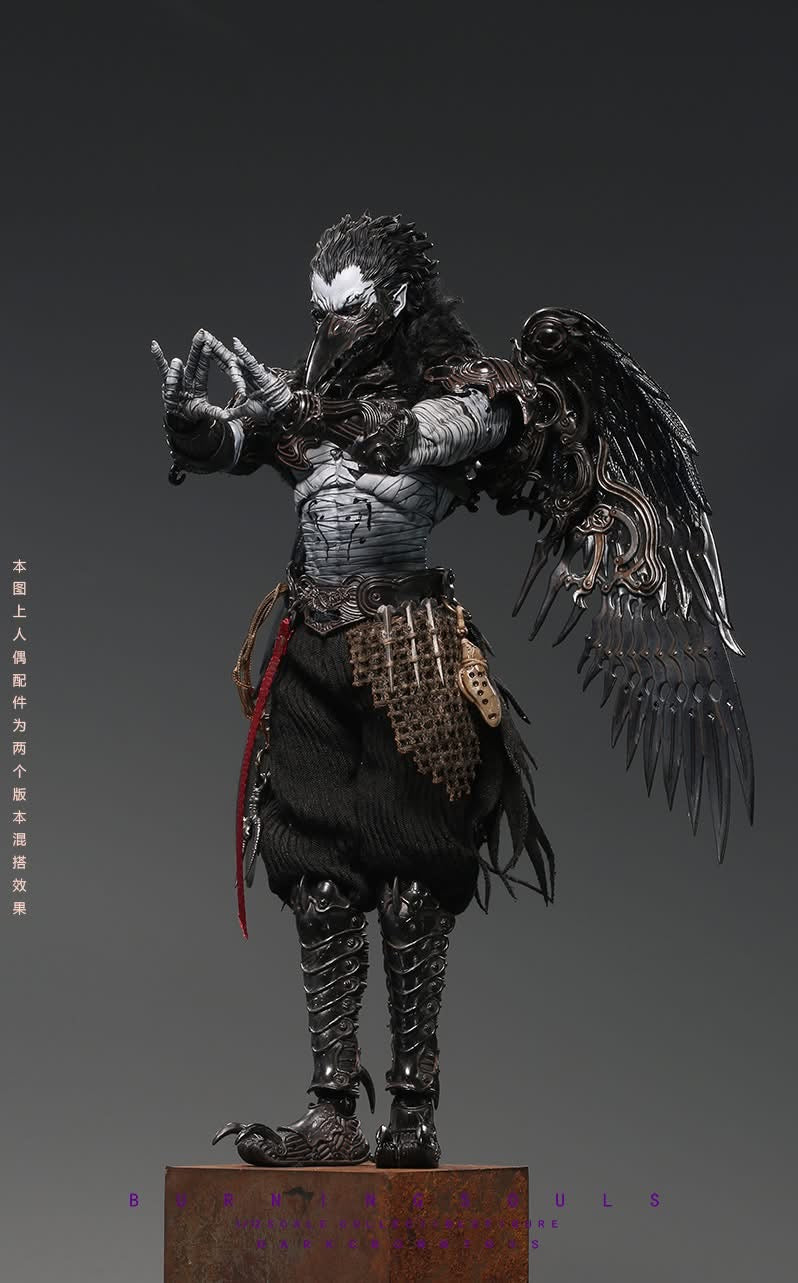 Preventa Figura Fatal Feathers (2 versiones) - Burning Souls marca Dark Crown Toys escala 1/12