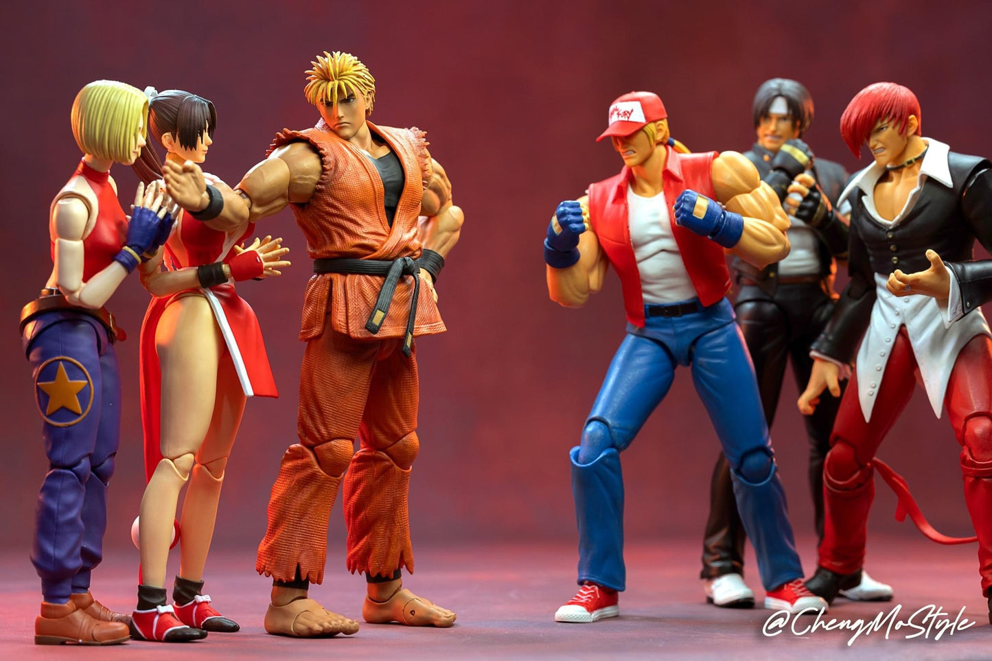 Pedido Figura Ryo Sakazaki - The King of Fighters '98: Ultimate Match marca Storm Collectibles SKKF09 escala pequeña 1/12