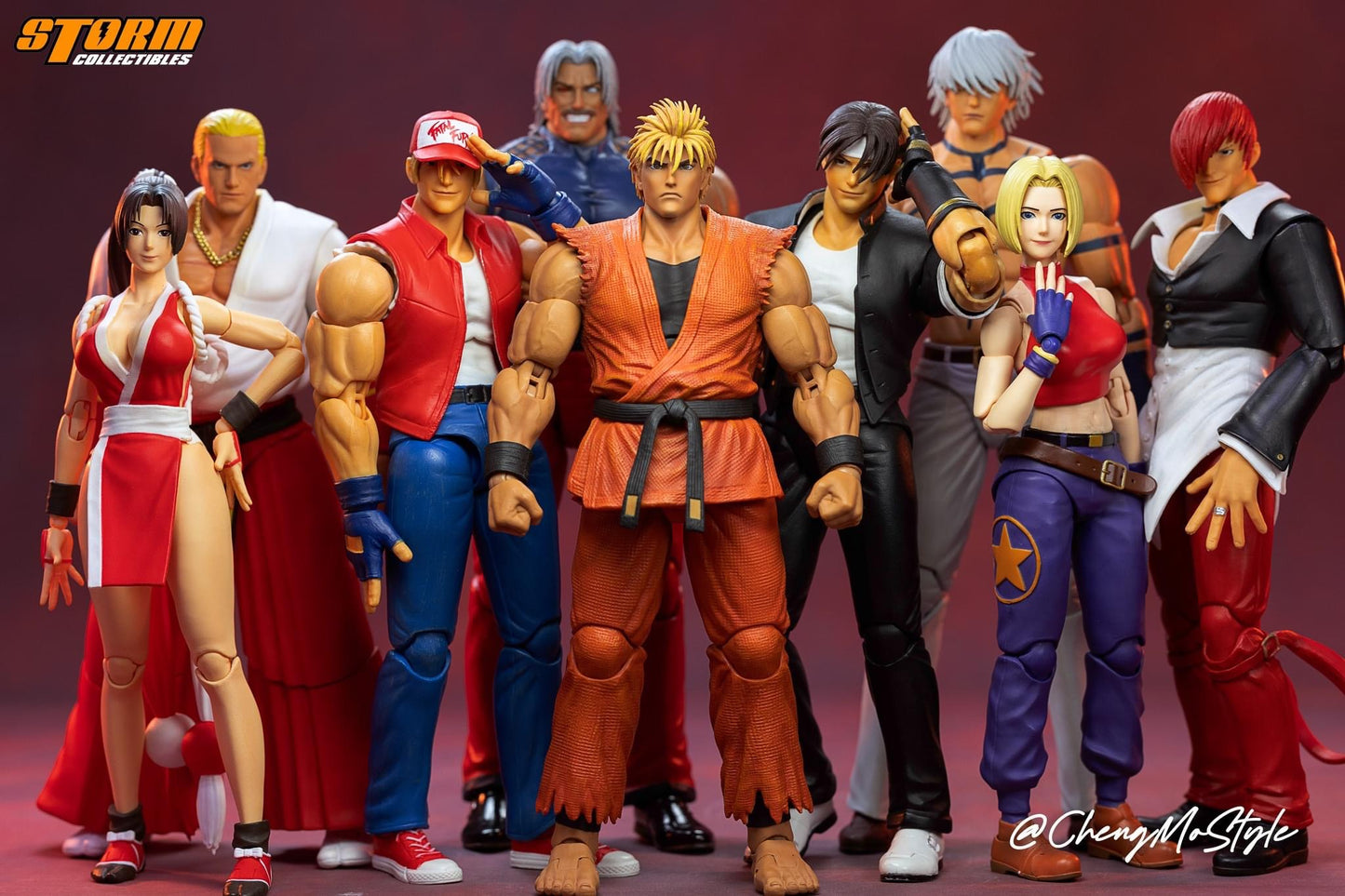 Pedido Figura Ryo Sakazaki - The King of Fighters '98: Ultimate Match marca Storm Collectibles SKKF09 escala pequeña 1/12