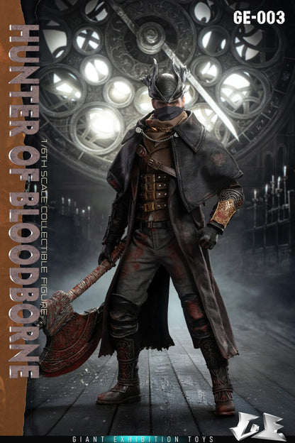 Preventa Figura Hunter of Blood borne marca Giant Exhibition Toys GE-003 escala 1/6