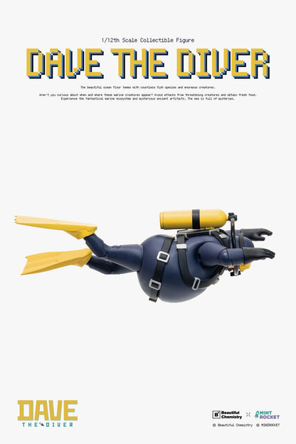 Preventa Figura DAVE THE DIVER (Diseñado por MINTROCKET) marca Beautiful Chemistry BC202526 escala 1/12