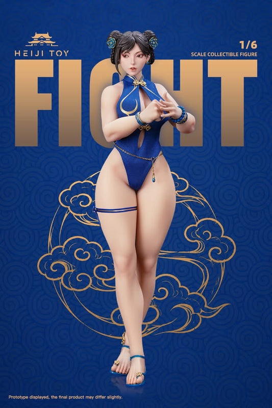 Preventa Figura Female Fighter Li marca HeiJi Toys HJ001 escala 1/6