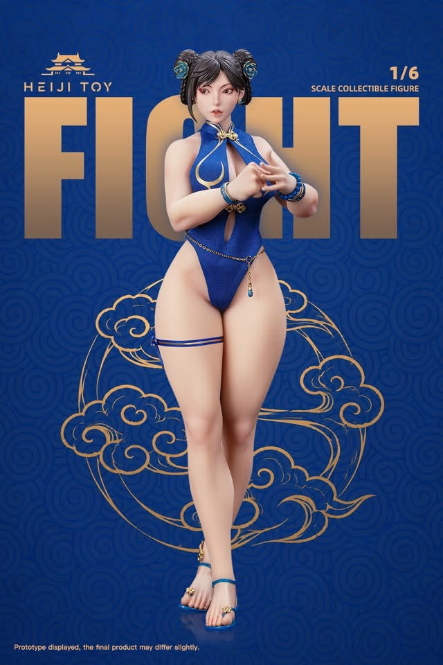 Preventa Figura Female Fighter Li marca HeiJi Toys HJ001 escala 1/6