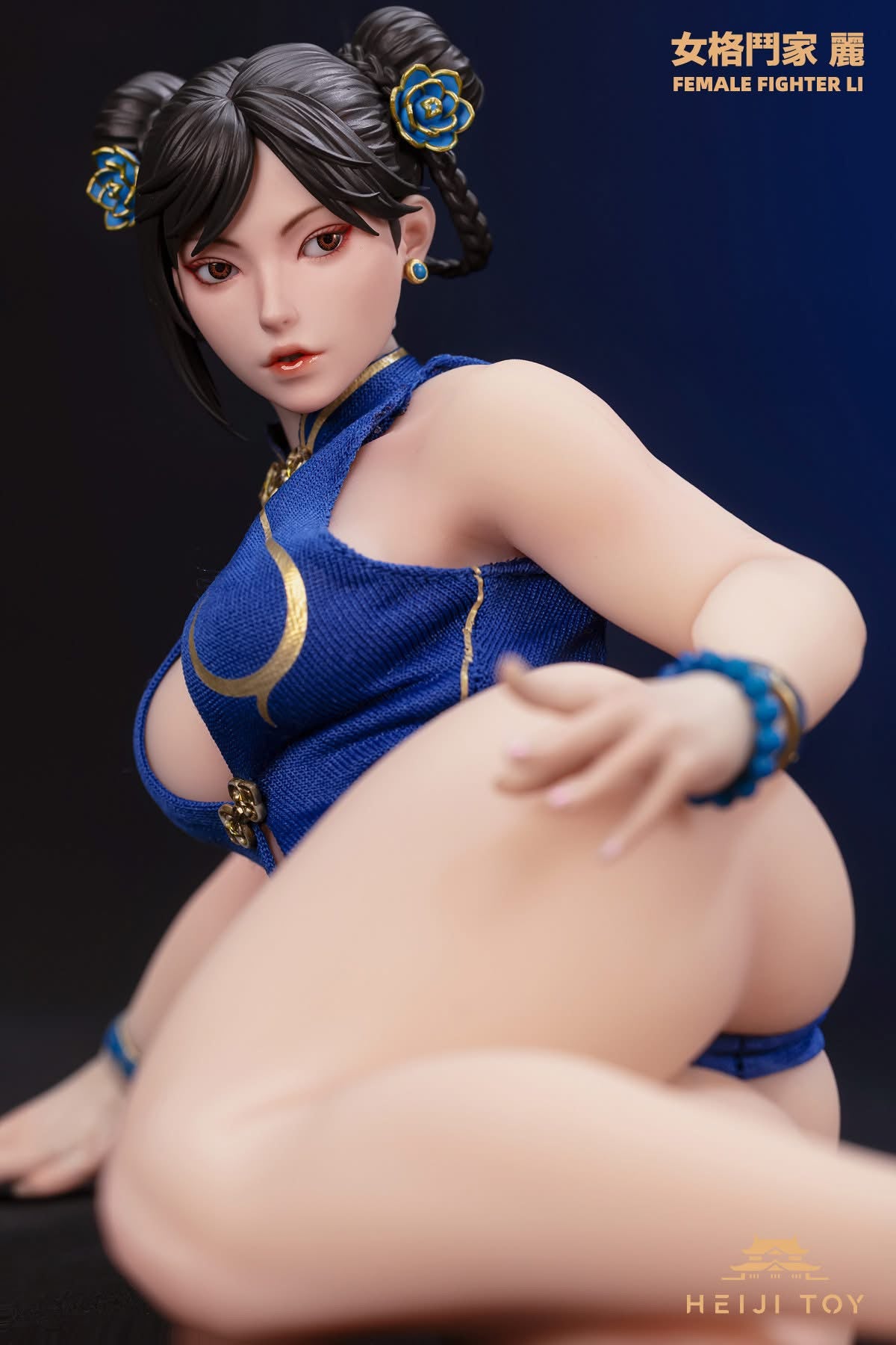 Preventa Figura Female Fighter Li marca HeiJi Toys HJ001 escala 1/6