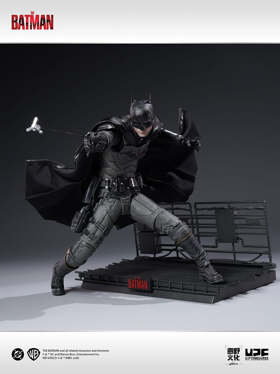 Preventa Figura BATMAN - The Batman (2022) marca UPFinegures (LPZZ) DC007 escala 1/12