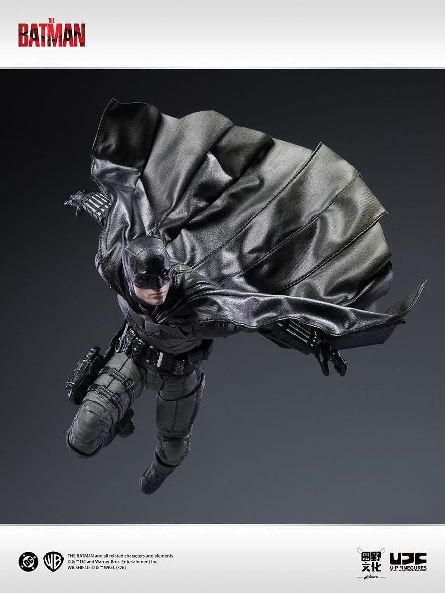 Preventa Figura BATMAN - The Batman (2022) marca UPFinegures (LPZZ) DC007 escala 1/12